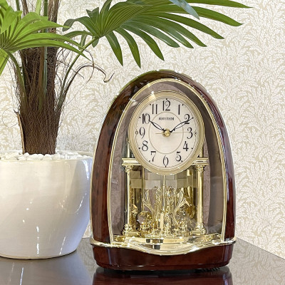 Đồng hồ để bàn Nhật Bản Rhythm 4RH796WU23 – Kt 22.5 x 29.0 x 15.5cm, 1.18Kg. Vỏ nhựa, dùng PIN