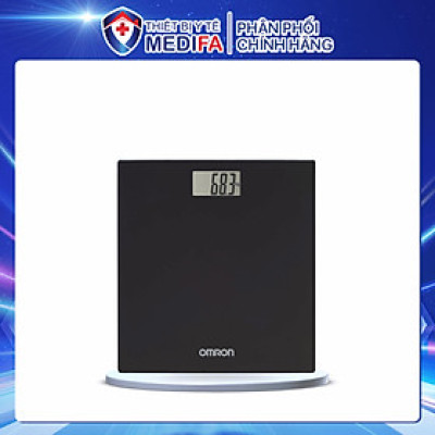 Cân Sức Khoẻ Điện Tử Mặt Kinh Cường Lực Omron HN-289 (Màu xanh hoặc đen - Ngẫu nhiên)
