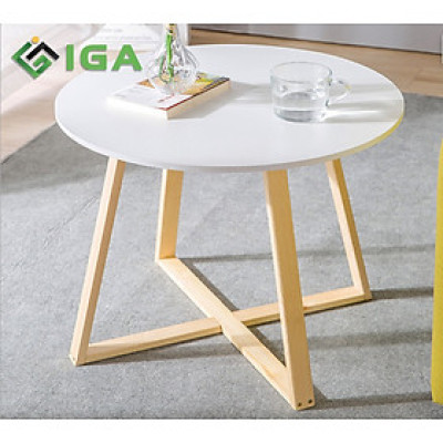 Bàn trà Bắc Âu Chân vuông mặt 60cm gp51