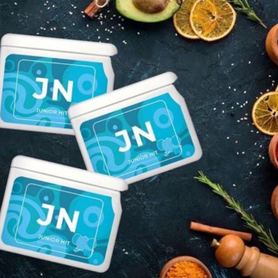 Thực Phẩm Sức Khỏe Cho Trẻ JN & JNB Junior Hit - Tăng Trưởng và Năng Lượng - PROJECT V - Hộp 60 Viên - Xuất xứ Pháp, Hàng Chính Hãng