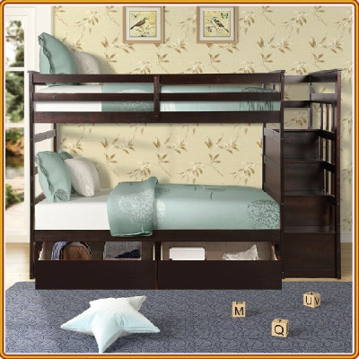 Giường 2 Tầng Juno Sofa 2 hộc kéo KT 1m 