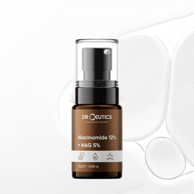 Tinh chất DrCeutics Niacinamide 12% + NAG 5% giúp cải thiện da xỉn màu và thu nhỏ lỗ chân lông (30g) - Hàng chính hãng
