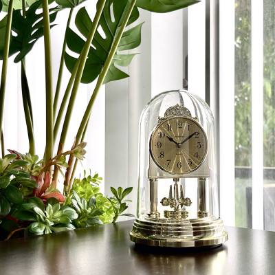 Đồng hồ để bàn Nhật Bản Rhythm 4SG888WR18 Kt 10.8 x 17.5 x 10.8cm, 380g Vỏ nhựa. Dùng Pin.