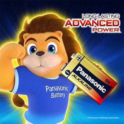 Vỉ Pin kiềm Panasonic Alkaline 9V 6LR61T/1B-V (1 viên/5 viên) - Hàng chính hãng