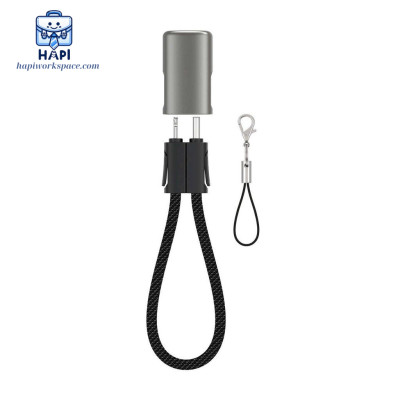 Cáp sạc hàng chính hãng WiWU C to L PD30W WI-C040 (15cm): Thiết kế móc khóa siêu gọn, chuyên dùng sạc dự phòng iP