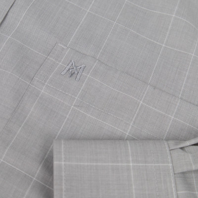 Áo sơ mi nam KHATOCO dài tay caro A1MD538T1-CNCR641-2611-D