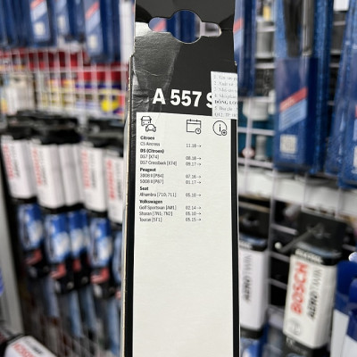 Gạt Mưa BOSCH AeroTwin Euro Set A557S Kích thước 28/70cm – 16/40cm | Dành cho Xe Peugeot 3008 và Peugeot 5008