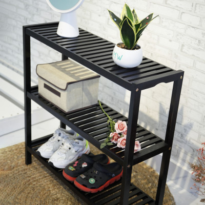 KỆ GIÀY GỖ ĐA NĂNG LẮP RÁP 3 TẦNG 800 - BENCH 3F 800