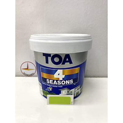 Sơn phào chỉ trong và ngoài nhà Toa 4 Seasons Tropic Shield màu xanh C- 7742_1L