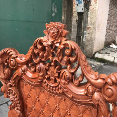 Bộ Bàn Ghế Hoàng Gia Gỗ Hương Đá