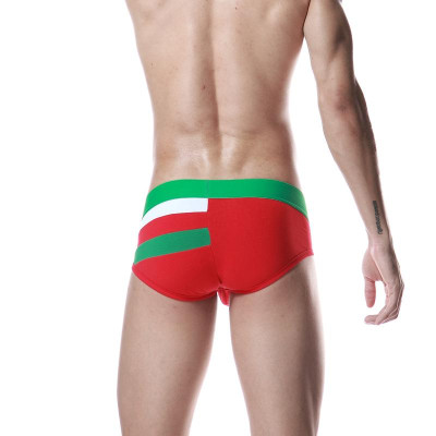 đồ lót nam Seobean 1500106 Cotton tóm tắt Sexy Thấp eo Thoáng khí