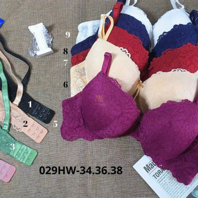 Áo Lót Nữ Ren Siêu Dày Nâng Ngực Boya 029HW – 9 Màu Hot, Size 34-38