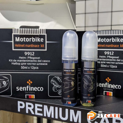 Bộ Vệ Sinh Nón Bảo Hiểm Senfineco 9912 Helmet Visor & Interior Cleaner 
