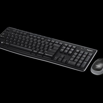Bộ bàn phím chuột không dây Logitech MK270r - Hàng Chính Hãng - Bảo Hành 36 Tháng