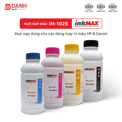 Mưc nạp inkMAX IM-1025 cho máy in LASER MÀU - HP Color Laser - CE-310/311/312/313 - Hàng chính hãng
