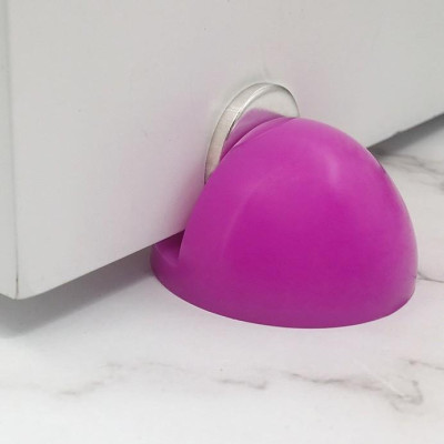 Chặn Cửa Bán Nguyệt - Chặn Cửa Silicon Nhiều Màu Đẹp - Chặn Cửa Nam Châm, Gắn Sàn, An Toàn Cho Bé. TakyHome 1250