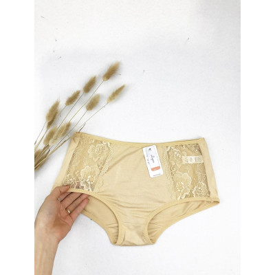 Quần Lót Nữ Cotton Cạp Vừa LUPERI LU3QL74 Nâng Mông Phối Ren Cao Cấp Kháng Khuẩn, Khử Mùi, Thoáng Khí