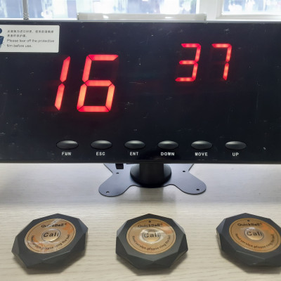 Bộ chuông gọi phục vụ không dây Quickbell S101 cho nhà hàng, quán cà phê...