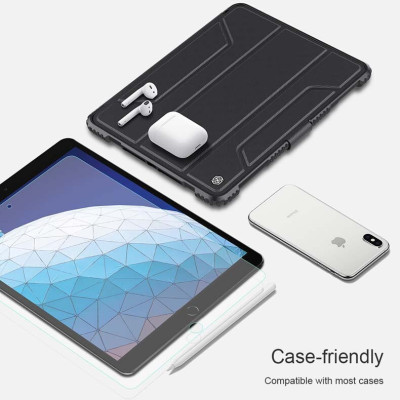 Miếng dán màn hình kính cường lực cho iPad Pro 10.5 2017 hiệu Nillkin Amazing H+ (mỏng 0.2 mm, vát cạnh 2.5D, chống trầy, chống va đập) - Hàng chính hãng