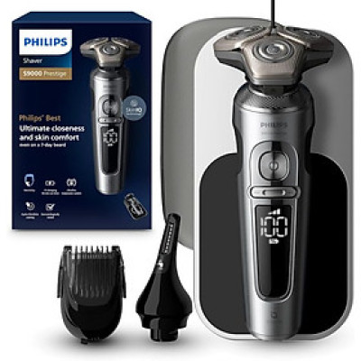 MÁY CẠO RÂU CAO CẤP PHILIPS SERIES 9000 SP9871/22 Hàng chính hãng