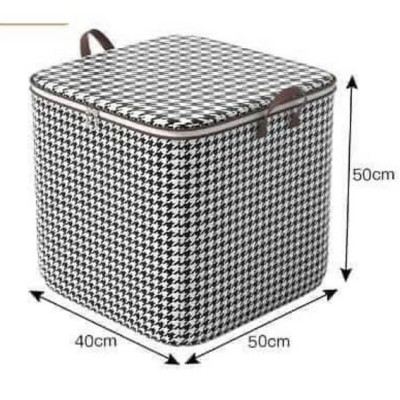 Túi Đựng Quần Áo Giỏ Đựng Đồ Chăn Mền Chống Thấm Nước Hoa Văn Đẹp Chất Liệu Bạt Dày Dặn Có Lựa Chọn Mẫu Sọt - Giao Màu Ngẫu Nhiên