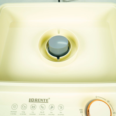 Nồi Hấp Điện Đa Năng 3 Tầng Dung Tích 15L Lorente LT-7273 - Màu Ngẫu Nhiên - Hàng Chính Hãng