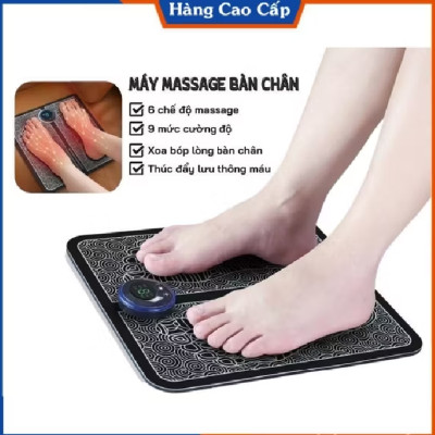 Thảm massage chân xung điện giúp lưu thông máu giảm đau mỏi