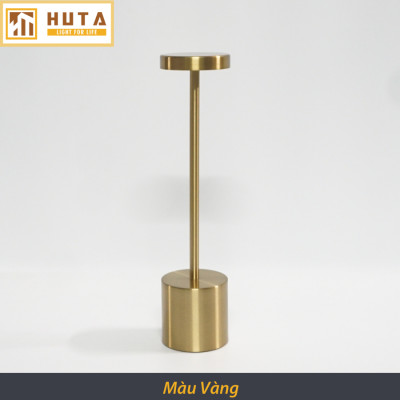 Đèn Bàn Led Quầy Bar Nhà Hàng HUTA AL4 Cảm Ứng Pin Sạc Tích Điện Điều Chỉnh Ánh Sáng Vàng Trang Trí Quán Cà Phê Lounge Sự Kiện Bàn Ăn