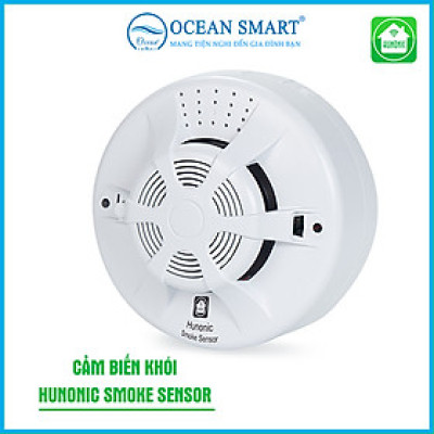Bộ Cảm Biến Khói Báo Động Thông Minh HUNONIC Smoke Sensor - HNSSSMKR - HÀNG CHÍNH HÃNG