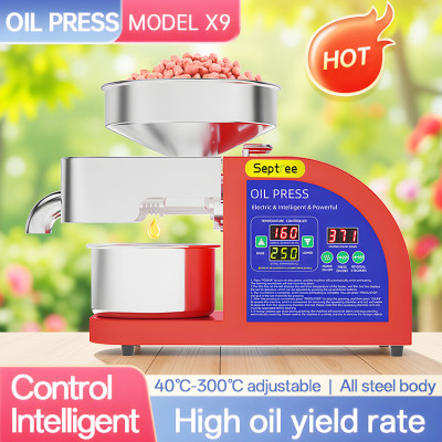 HÀNG CHÍNH HÃNG - Máy ép dầu ăn thực vật, dùng trong gia đình. Thương hiệu Mỹ cao cấp Septree - X9
