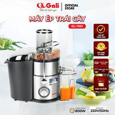 Máy ép trái cây Gali GL-7022 công suất lớn 800w, ép nguyên trái, hàng chính hãng 100%, bảo hành 24 tháng chính hãng Gali