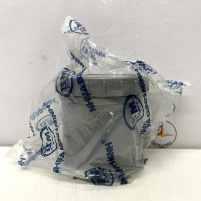 Bít xả ren ngoài 114 (Male threaded clean out) nhựa PVC Bình Minh _BXRN114