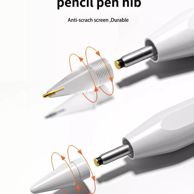 Bút Cảm Ứng Wiwu Pencil W Dành Cho Ipad Sạc Không Dây Từ Tính, Có Chỉ Báo Pin Trên Thân Bút - Hàng Chính Hãng