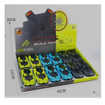 3241D Mô hình xe ô tô kim loại tỷ lệ 1:32 (KT 15x6.4x4.3cm)