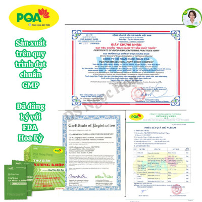 PQA Phòng Phong Thư Giãn Xương Khớp Trừ Phong Thấp Mạnh Gân Tốt Và Thần Kinh Tọa Hộp 25 gói