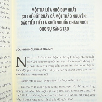 Tiểu Tiết Quyết Định Thành Bại: Cách Bạn Làm Một Việc Là Cách Bạn Làm Tất Cả Mọi Việc - Bản Quyền