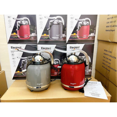 Máy Vắt Cam Tự Động Elegant JS1001 Công Suất 160W, Độ Ồn Cực Thấp, Tiện Lợi, Công Nghệ Đức - Hàng chính hãng