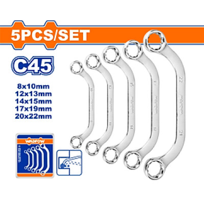 BỘ 5 CỜ LÊ HAI ĐẦU VÒNG HÌNH CUNG WFR3405 WADFOW - HÀNG CHÍNH HÃNG