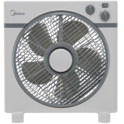 Quạt Hộp Midea KYT30-15A (Hàng Chính Hãng, Công suất 40W, 5 Cánh, Chỉnh Gió 4 Tốc Độ, Có Chức Năng Hẹn Giờ)
