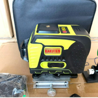 Máy cân bằng laser RAKUTEN 12 tia xanh siêu sáng - Máy bắn cốt, Máy cân mực, Máy đánh thăng bằng tia laser thế hệ mới 2021 - Hàng chính hãng