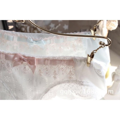 Quần Lót Cao Cấp Phong Cách Nhật Bản 95% Cotton Kết Hợp Viền Ren Đẹp Mê Ly Mẫu Hiện Đại Phong Cách Ngọt Ngào ( Mã WL17)