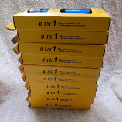 Bộ Vít đa năng 8 in 1 - Power 7339R - dùng để sửa chữa điện thoại, laptop, máy tính bảng, và các thiết bị điện tử - Hàng chính hãng