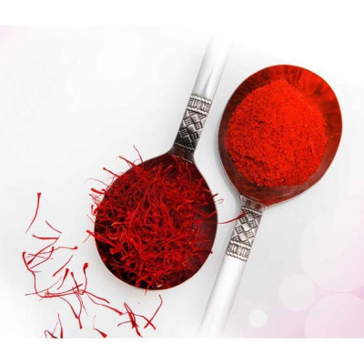 Saffron Nhụy hoa Nghệ tây Shyam 2 hộp 1gr/hộp tặng Trà dưỡng nhan 7 ngày + Bình giữu nhiệt hiển thị nhiệt độ