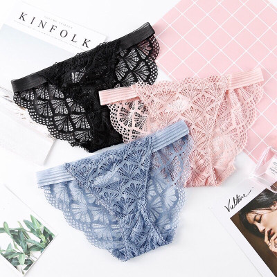 Combo 5 Quần Lót Nữ 2 Dây Ren Hình Cánh Quạt Cao Cấp 6620 – Sexy, Thoáng Mát, Co Giãn 4 Chiều