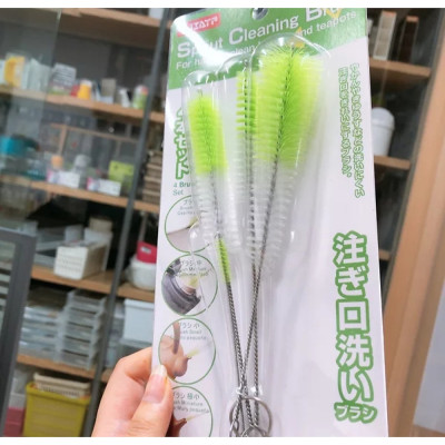 Bộ dụng cụ cọ rửa bình nước nhà bếp KM-2012 hàng Nhật