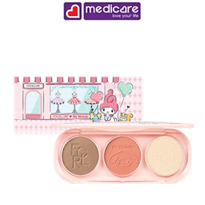 Bảng phấn 3 trong 1 FOCALLURE 3 in 1 Palette 6.6g