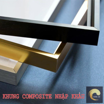 Tranh treo tường Đồng Quê tráng gương pha lê cao cấp trang trí nội thất TA11