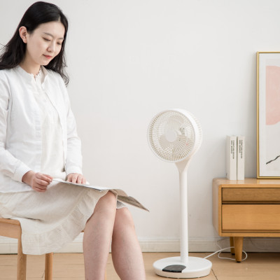 Hàng Chính Hãng Quạt cây điều khiển từ xa, gấp gon, công nghệ mới từ Nhật Bản, thương hiệu Iris Ohyama, LTD-22T