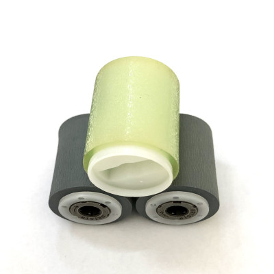 Bộ 3 cao su kéo giấy khay ADF Toshiba 756: Dùng cho máy photocopy Toshiba E 550/ 650/ 600/ 720/ 723/ 850/ 853/ 555/ 655/ 556/ 656/ 756/ 856/ 657/ 857 ( HA - Hàng nhập khẩu )