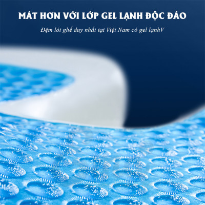 Nệm ngồi văn phòng chống thâm mông, xệ mông, đau xương cụt Ema cho dân văn phòng, lái xe, sinh viên, học sinh